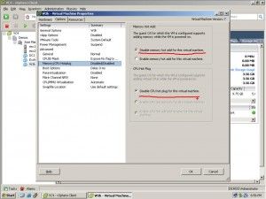 VMware vSphere Hot Add Blog Virtualización por Jose Maria Gonzalez