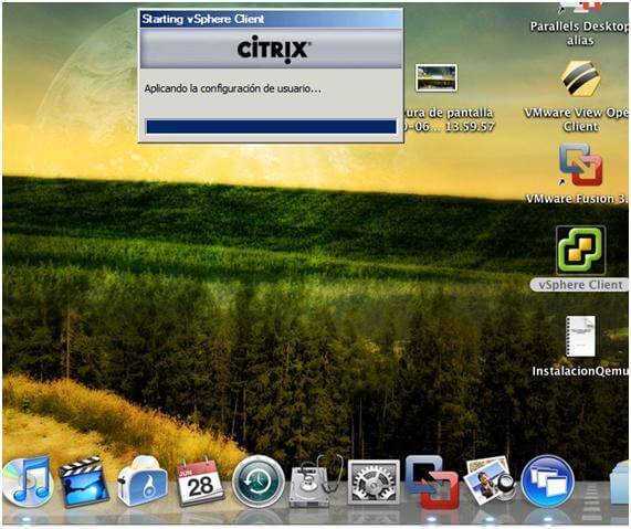 Citrix Dazzle vSphere Client para MAC