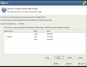 swap partition service console blog virtualización