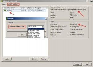 Jose Maria Gonzalez Propiedades Red VMware ESXi