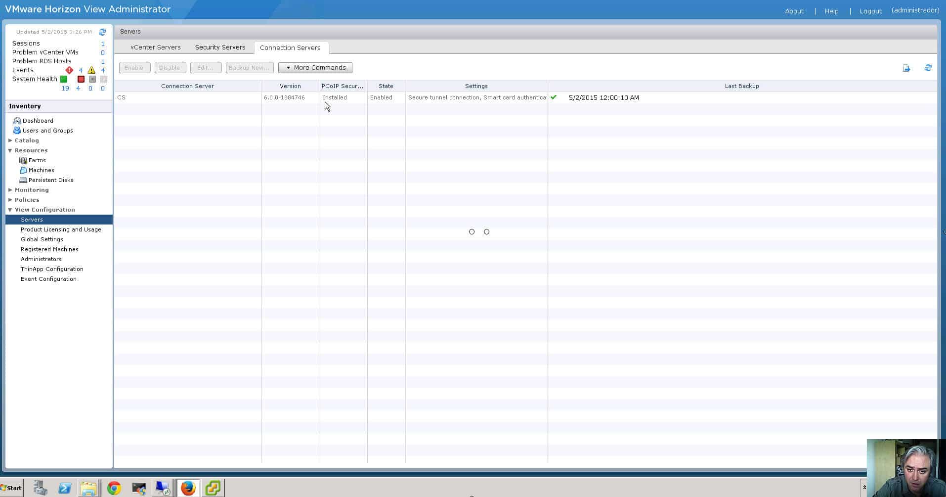 ¿Cómo actualizar VMware View Horizon de versión?