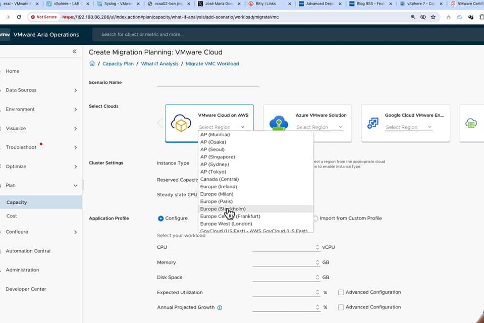 VMware Arial comparación costes VMware On-Premise vs Cloud